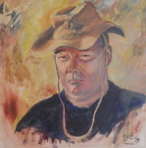 Image: Portrait of Carl Dow by Lena Wilson Endicott, 1995.